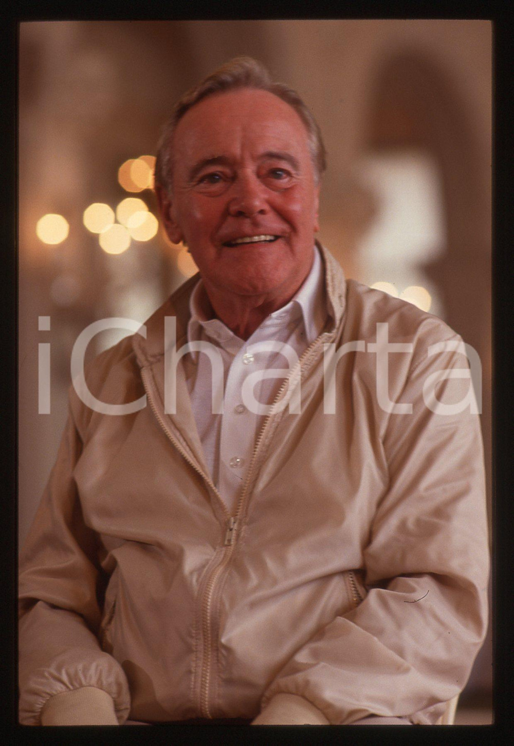 35mm vintage slide* 1992 FESTIVAL VENEZIA - Jack LEMMON (50)