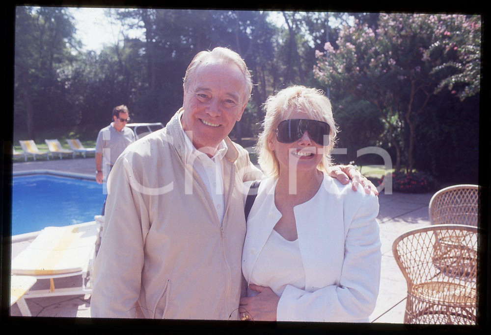35mm vintage slide* 1992 FESTIVAL VENEZIA - Felicia FARR e Jack LEMMON (4)