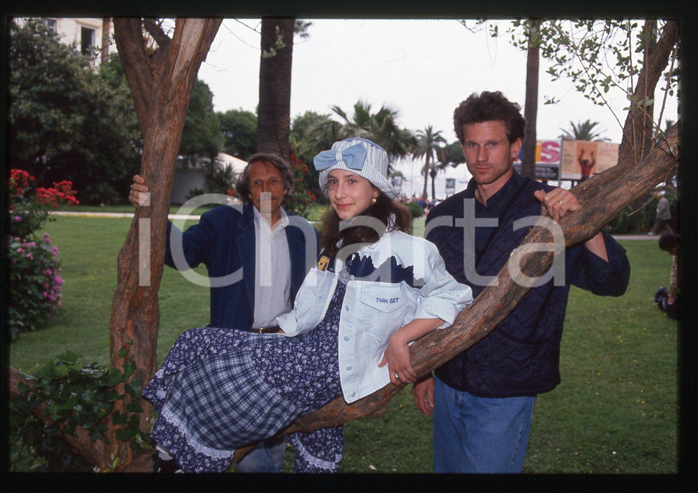 35mm vintage slide* 1994 CANNES - Alessandra MILAN Marco PAULETTI Mario BRENTA 8