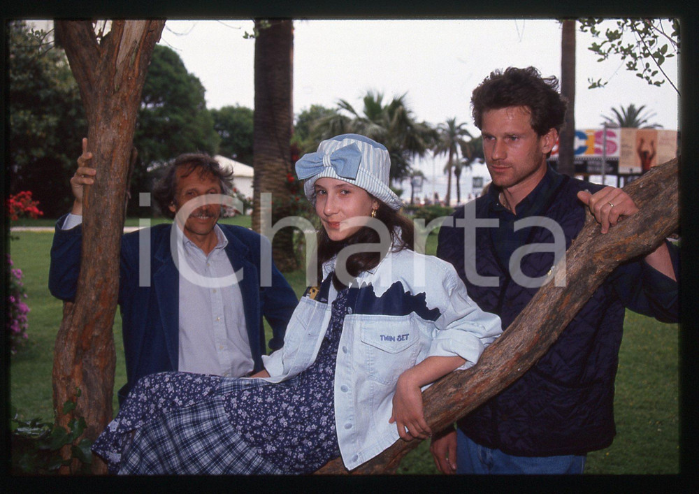 35mm vintage slide* 1994 CANNES - Alessandra MILAN Marco PAULETTI Mario BRENTA 9