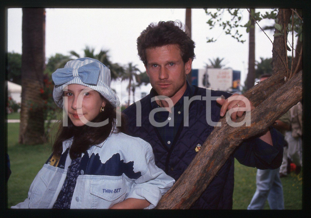 35mm vintage slide* 1994 FESTIVAL CANNES - Alessandra MILAN e Marco PAULETTI 17
