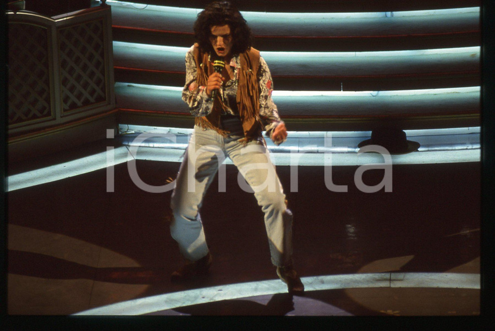 35mm vintage slide* 1993 FESTIVAL SANREMO - Maria Grazia IMPERO