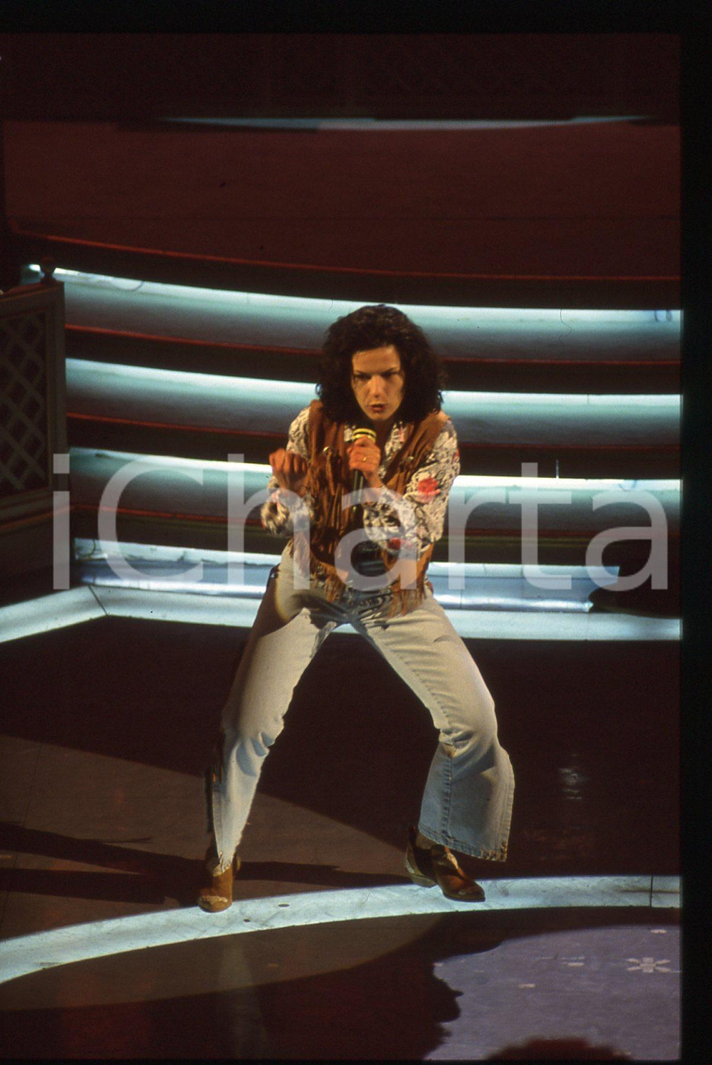 35mm vintage slide* 1993 FESTIVAL SANREMO - Maria Grazia IMPERO (5)