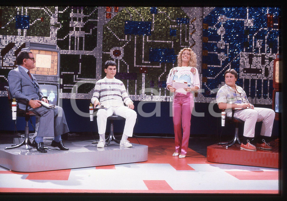 35mm vintage slide* 1984 RAI 2 CHIP - Patricia PILCHARD