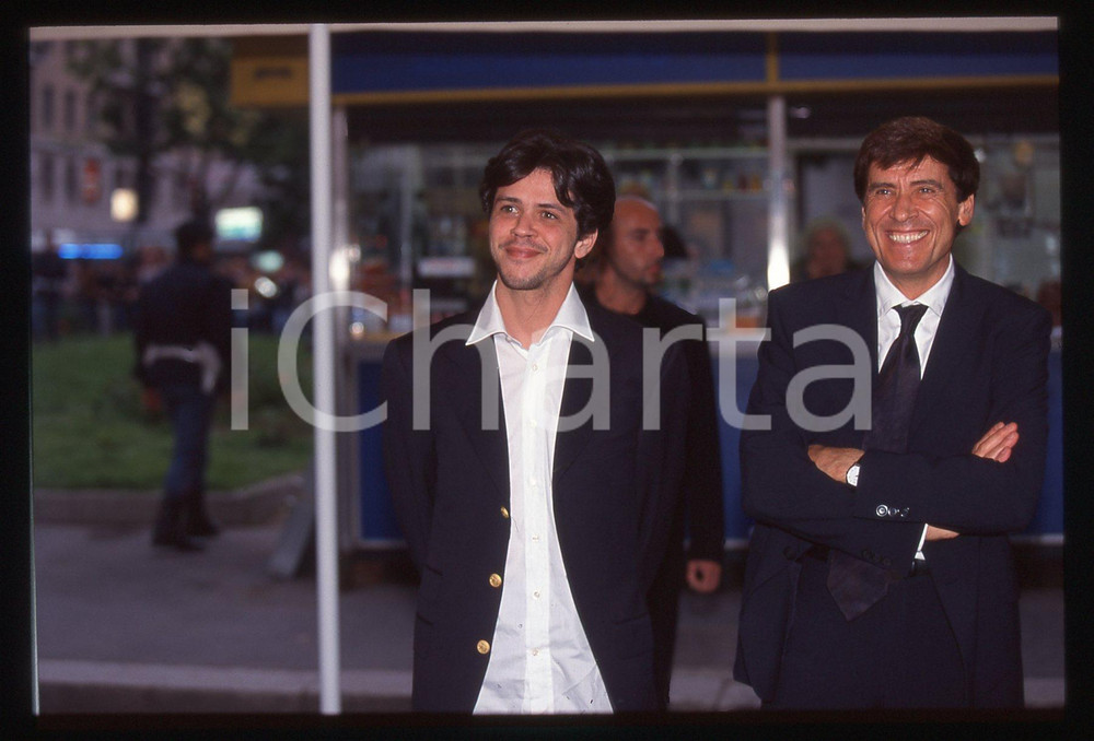 35mm vintage slide* 1995 ca MILANO TELEGATTI - Marco e Gianni MORANDI (4)