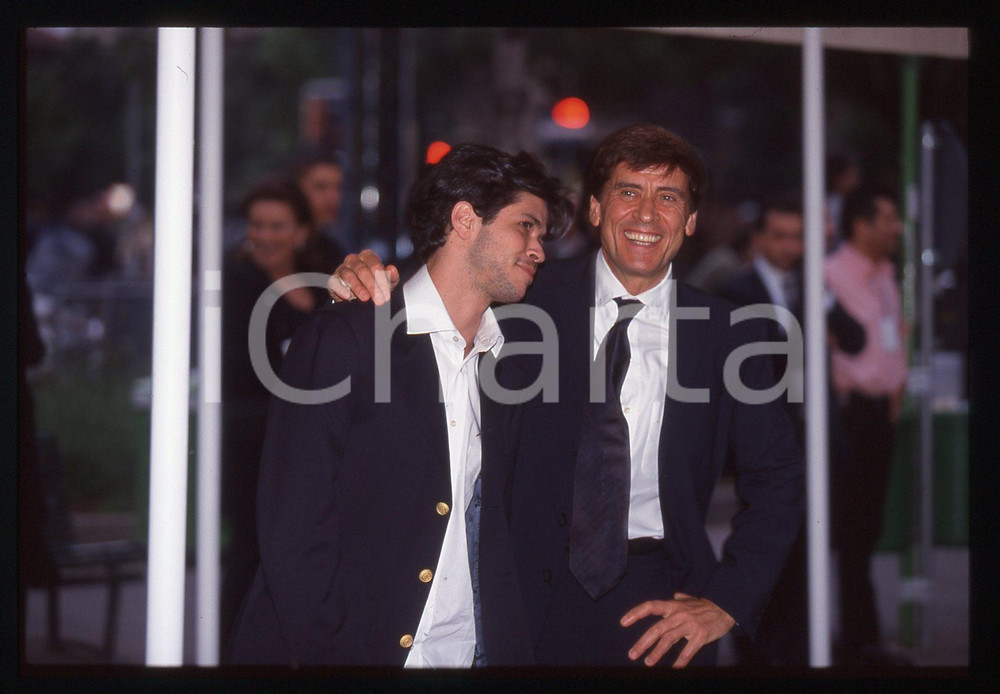 35mm vintage slide* 1995 ca MILANO TELEGATTI - Marco e Gianni MORANDI (6)