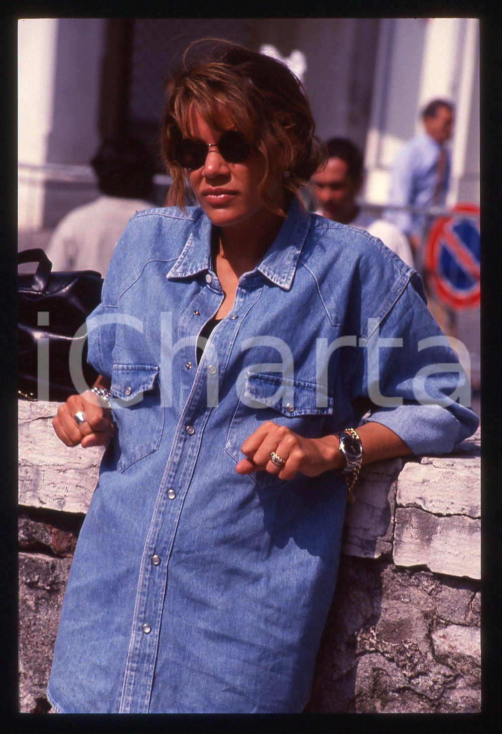 35mm vintage slide* 1995 ca COSTUME - Marianna MORANDI (2)