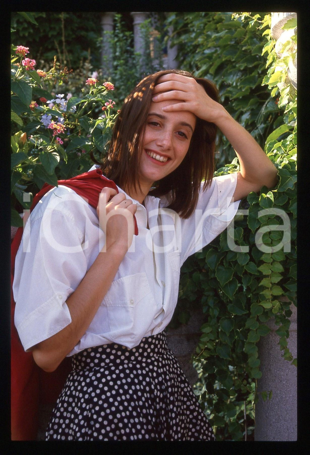 35mm vintage slide* 1988 FESTIVAL VENEZIA - Sandrine DUMAS (14)