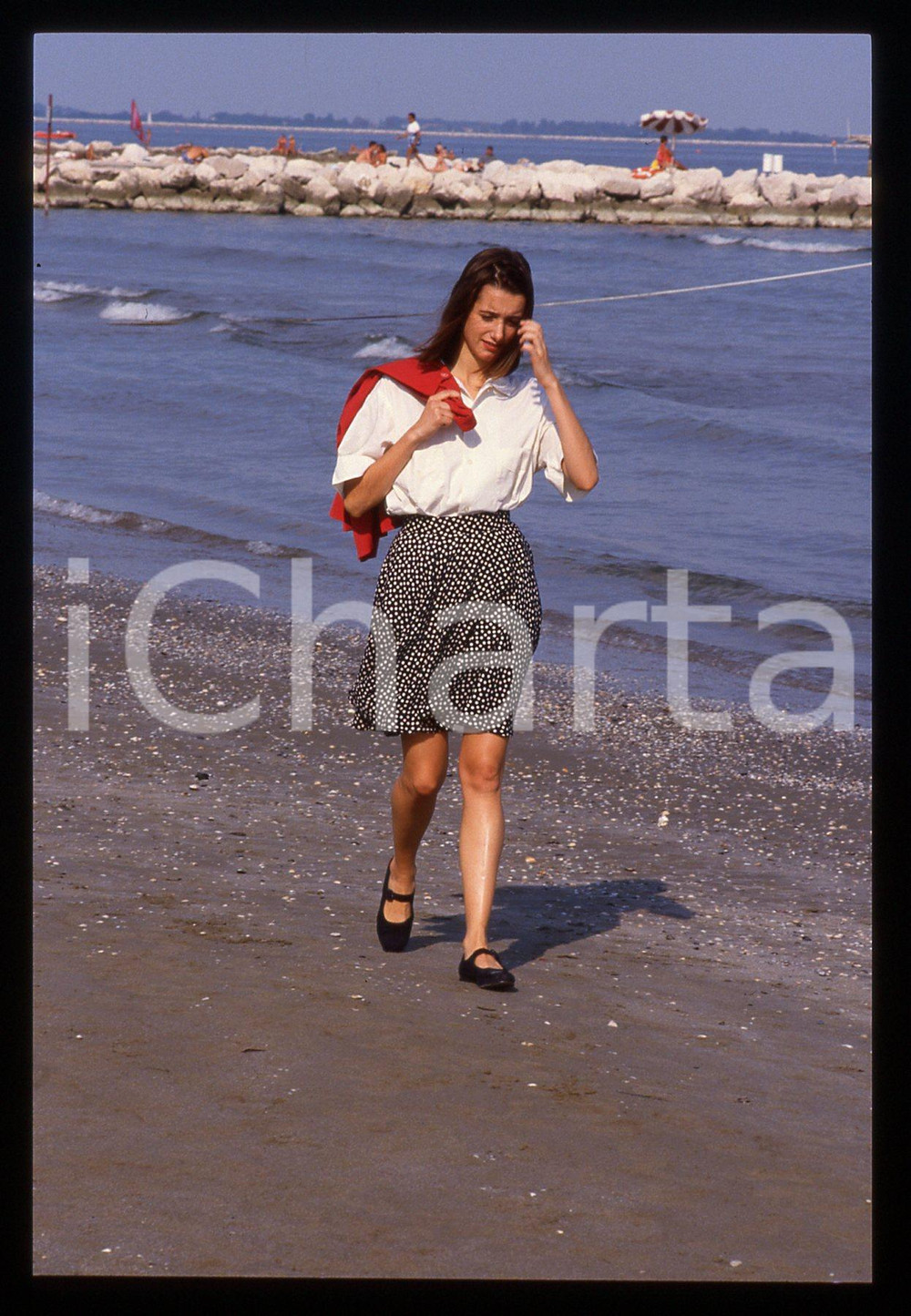 35mm vintage slide* 1988 FESTIVAL VENEZIA - Sandrine DUMAS (19)