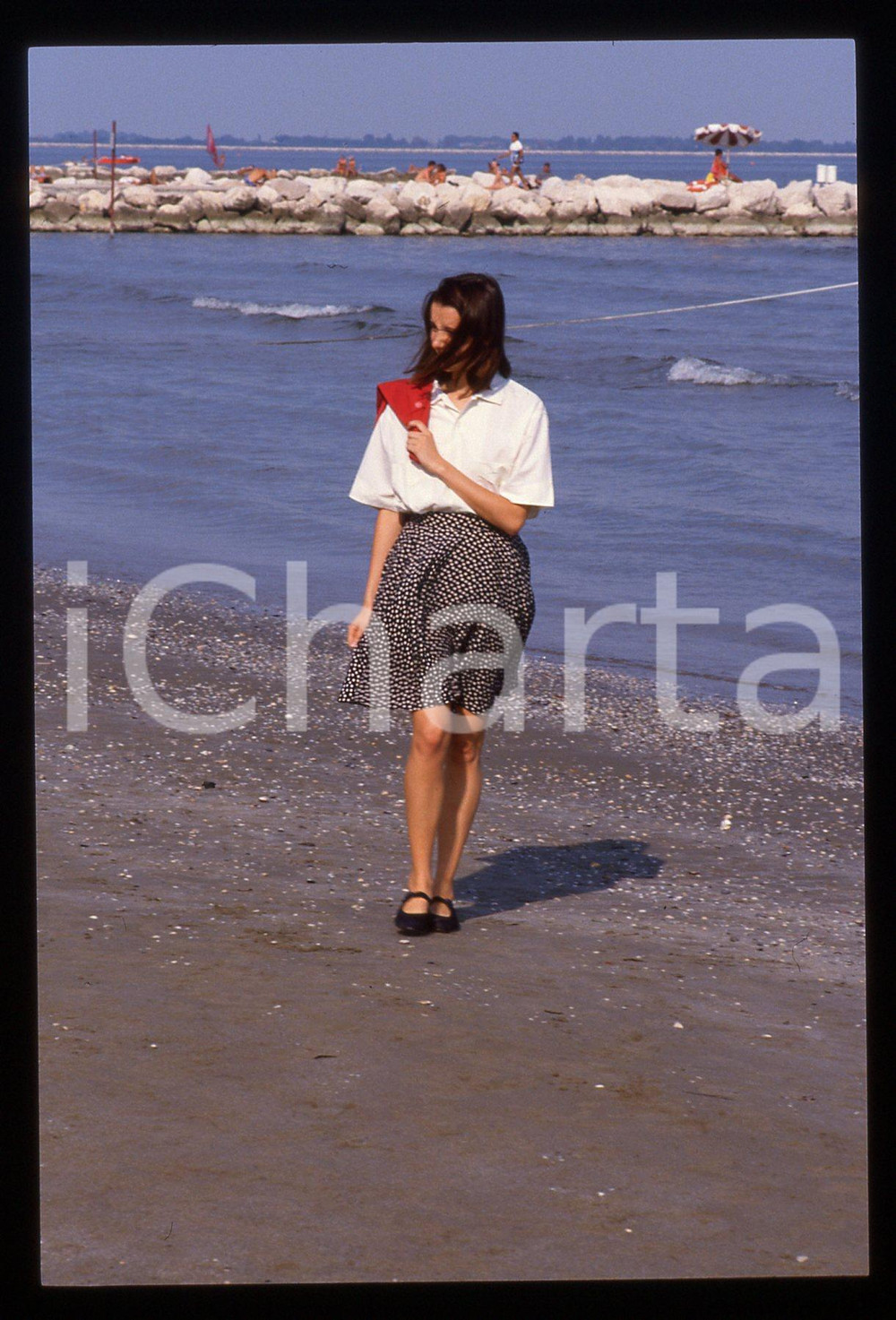 35mm vintage slide* 1988 FESTIVAL VENEZIA - Sandrine DUMAS (20)