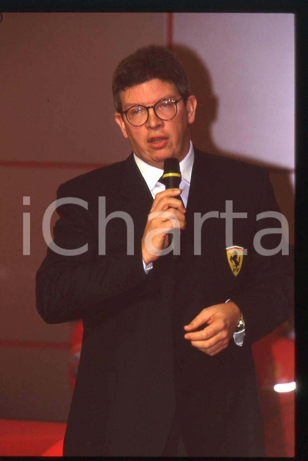 35mm vintage slide* 1998 MARANELLO - Ross BRAWN (4)