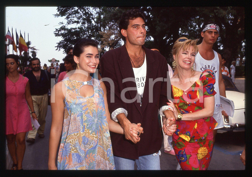 35mm vintage slide* 1991 GABICCE MARE Richard STEINMETZ Rena SOFER Linda COOK 3