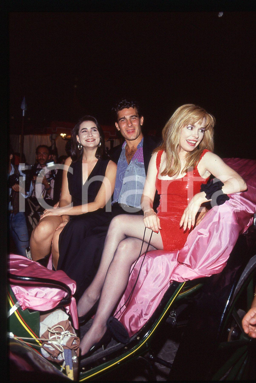 35mm vintage slide* 1991 GABICCE MARE Richard STEINMETZ Rena SOFER Linda COOK 10