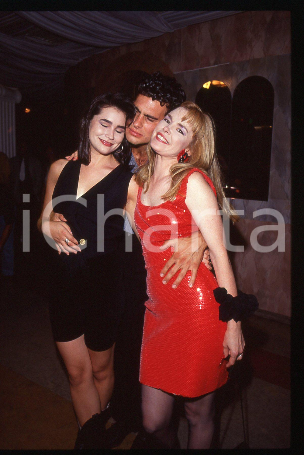 35mm vintage slide* 1991 GABICCE MARE Richard STEINMETZ Rena SOFER Linda COOK 12