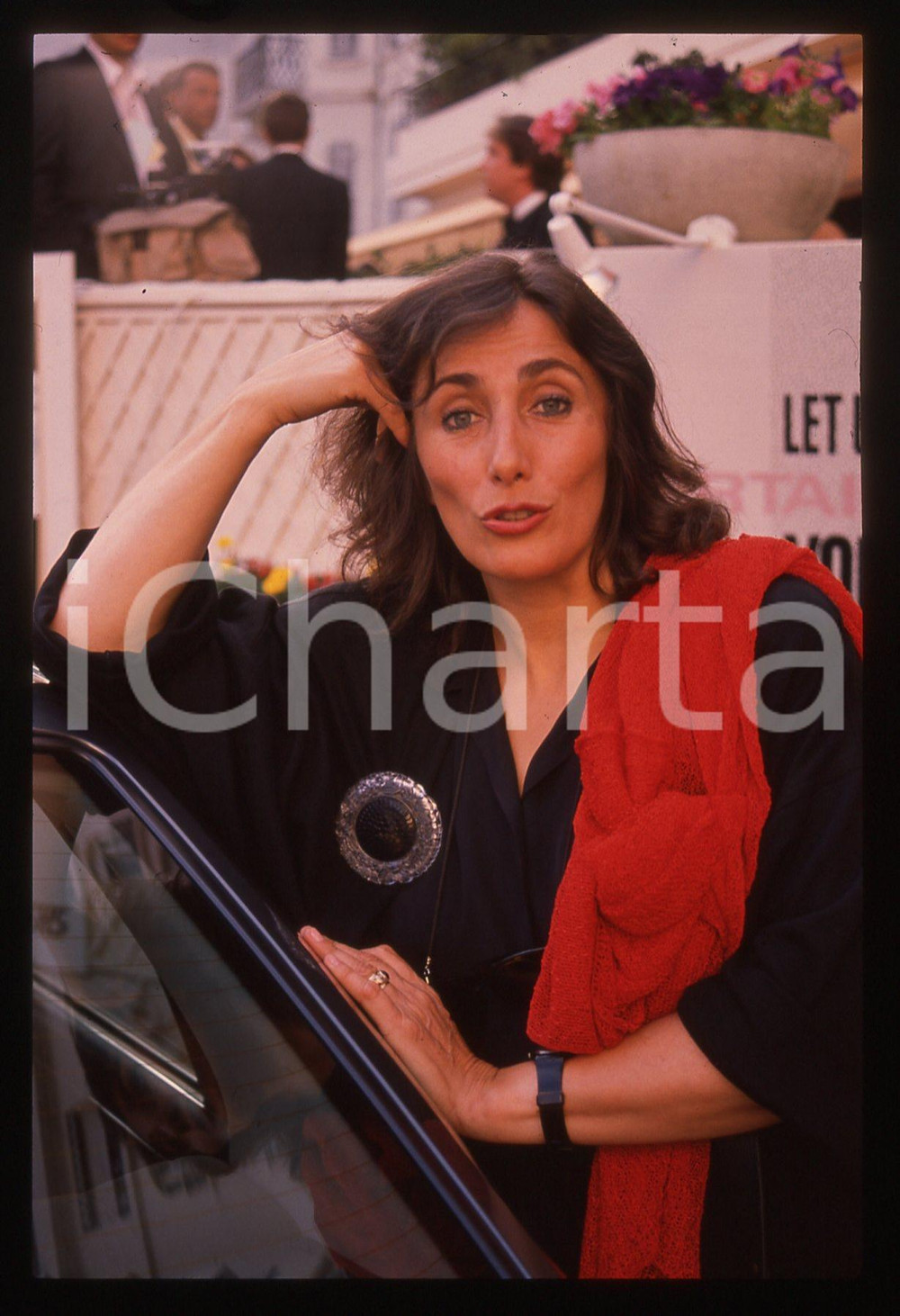 35mm vintage slide* 1990 ca FESTIVAL CANNES - Irene BIGNARDI (5)