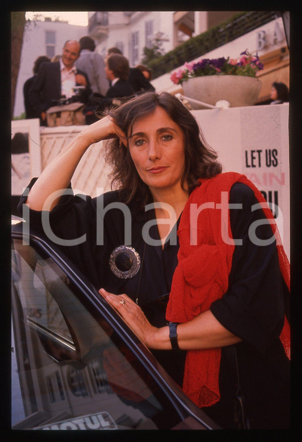 35mm vintage slide* 1990 ca FESTIVAL CANNES - Irene BIGNARDI (6)