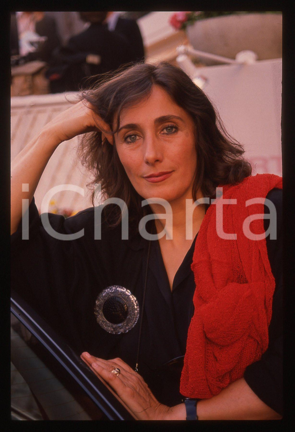 35mm vintage slide* 1990 ca FESTIVAL CANNES - Irene BIGNARDI (7)