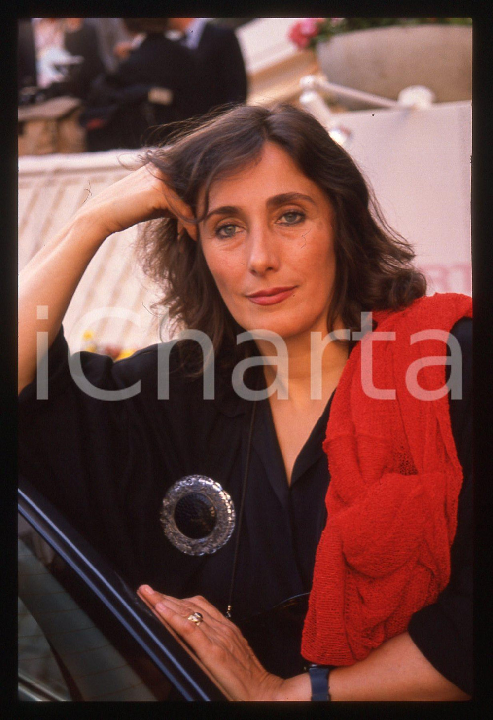 35mm vintage slide* 1990 ca FESTIVAL CANNES - Irene BIGNARDI (8)
