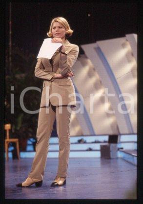 35mm vintage slide* 1997 TV - ITALY American showgirl actress Wendy WINDHAM (3)