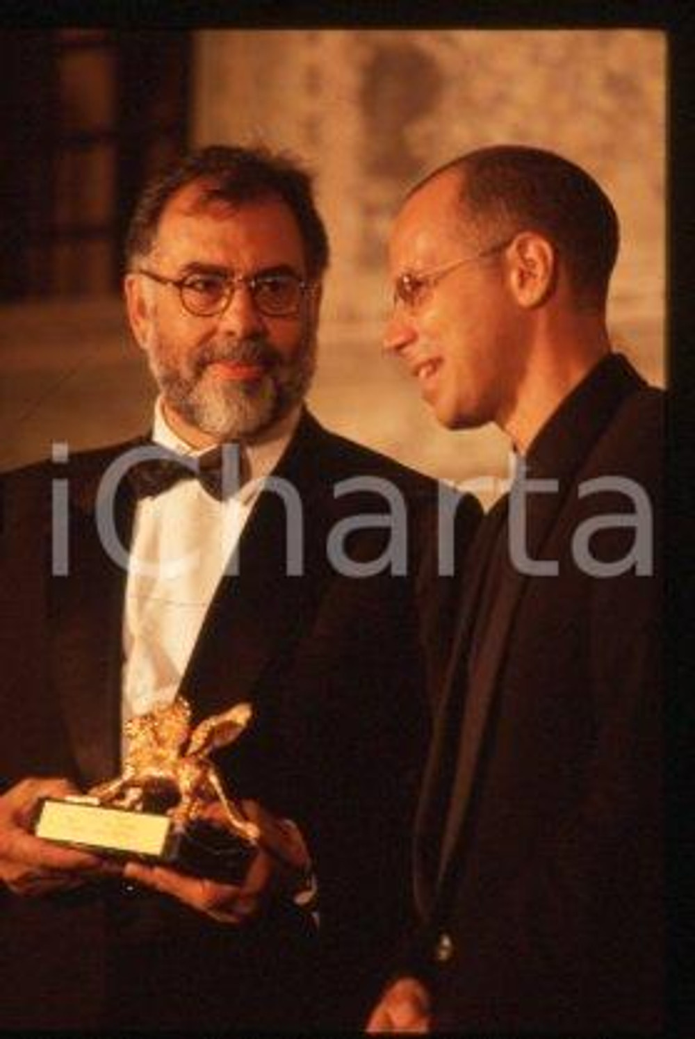 35mm vintage slide* 1995 ca VENICE Francis Ford COPPOLA Gabriele SALVATORES (32)