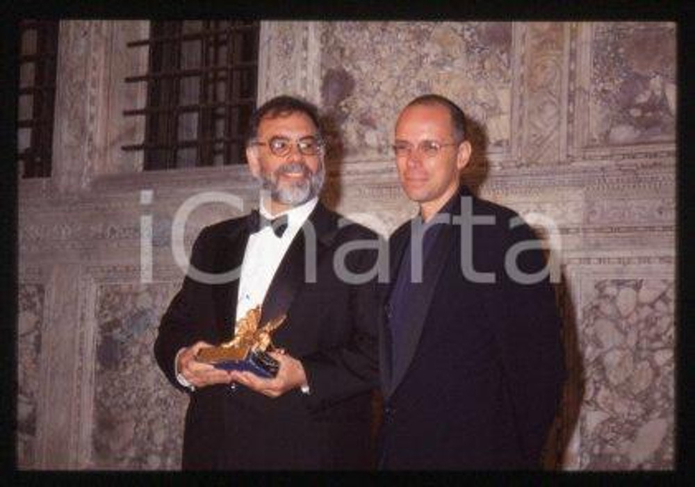 35mm vintage slide* 1995 ca VENICE Francis Ford COPPOLA Gabriele SALVATORES (33)