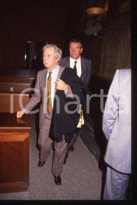 35mm vintage slide* 1990 ca ITALY Giuseppe FARINA & lawyer Vittorio D'AIELLO 30