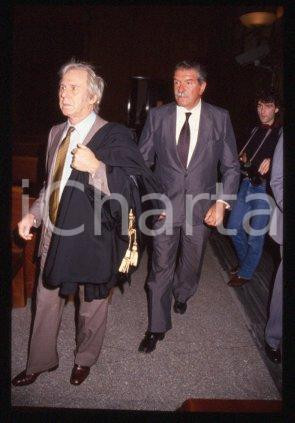 35mm vintage slide* 1990 ca ITALY Giuseppe FARINA & lawyer Vittorio D'AIELLO 31