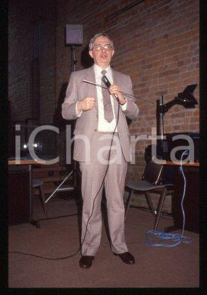 35mm vintage slide* 1990ca SCIENCE Chemist Nobel Prize winner Jean-Marie LEHN 10
