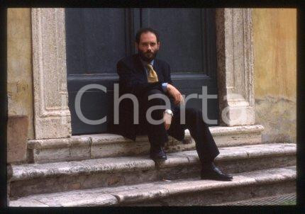 35mm vintage slide* 1996 PALERMO Italian magistrate Antonio INGROIA Portrait 15