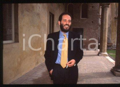 35mm vintage slide* 1996 PALERMO Italian magistrate Antonio INGROIA Portrait 18