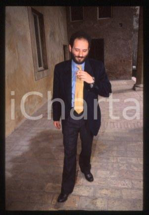 35mm vintage slide* 1996 PALERMO Italian magistrate Antonio INGROIA Portrait 21