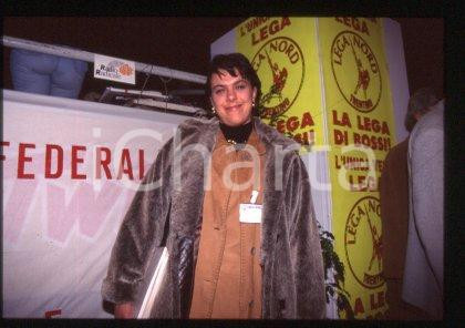 35mm vintage slide* 1995 ca LEGA NORD - ITALIA Politica Elisabetta BERTOTTI (2)