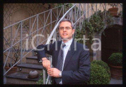 35mm vintage slide* 1999 ca CDB WEB TECH Spa Portrait of Carlo PIRZIO-BIROLI (1)