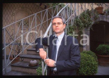 35mm vintage slide* 1999 ca CDB WEB TECH Spa Portrait of Carlo PIRZIO-BIROLI (2)