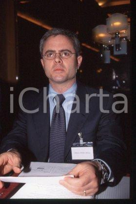 35mm vintage slide* 1999 ca CDB WEB TECH Spa Portrait of Carlo PIRZIO-BIROLI 17