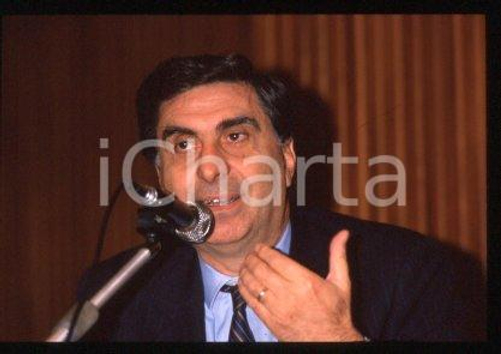 35mm vintage slide* 1989 ca DEMOCRAZIA CRISTIANA - MILANO Gaetano MORAZZONI (15)
