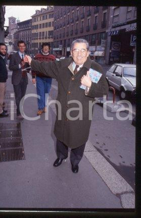 35mm vintage slide* 1983 ca ITALY - INDUSTRY Engineer Pilade RIELLO Portrait 12