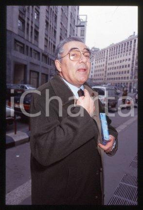 35mm vintage slide* 1983 ca ITALY - INDUSTRY Engineer Pilade RIELLO Portrait 14