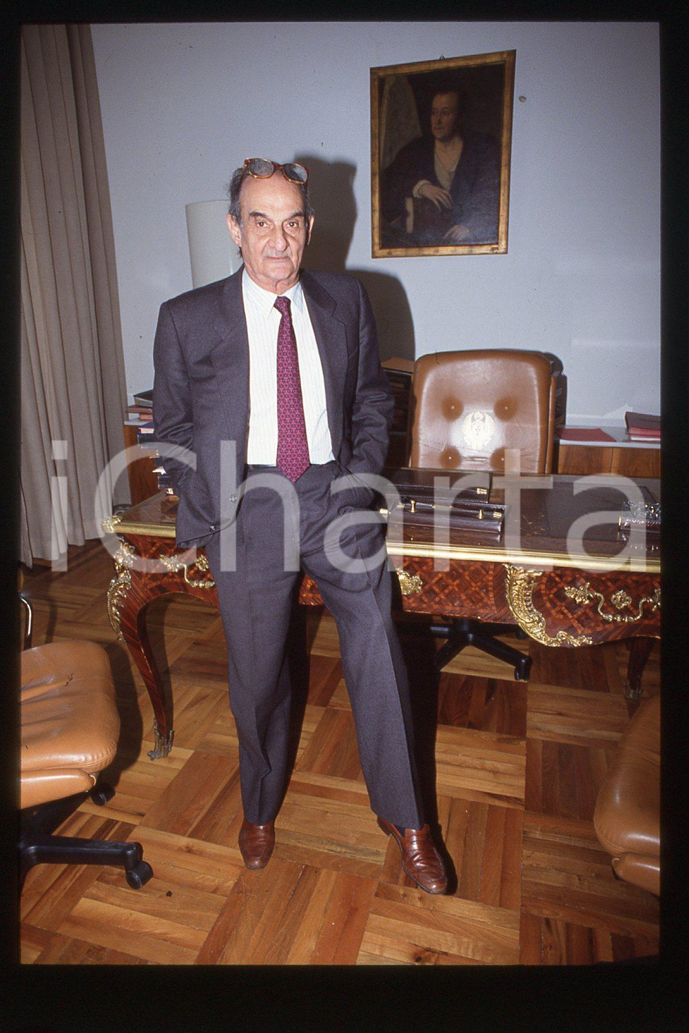 35mm vintage slide* 1988 ca ITALY SAPIENZA UNIVERSITY Biologist Giorgio TECCE 9