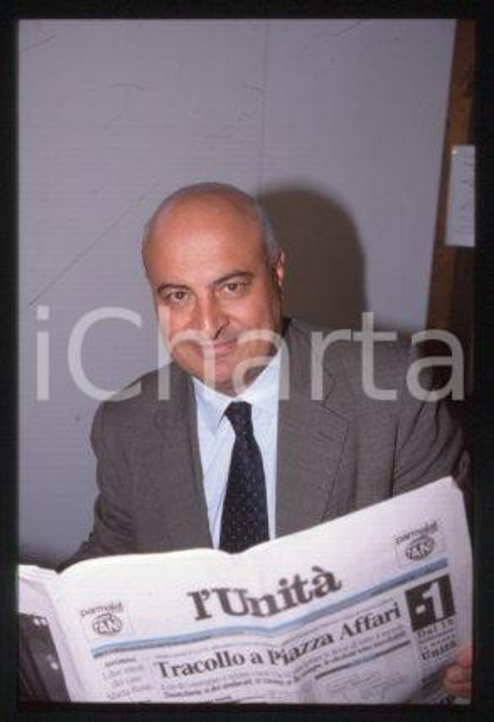 35mm vintage slide* 1998ca ITALY Co-director of "THE UNIT" Gianfranco TEOTINO 20