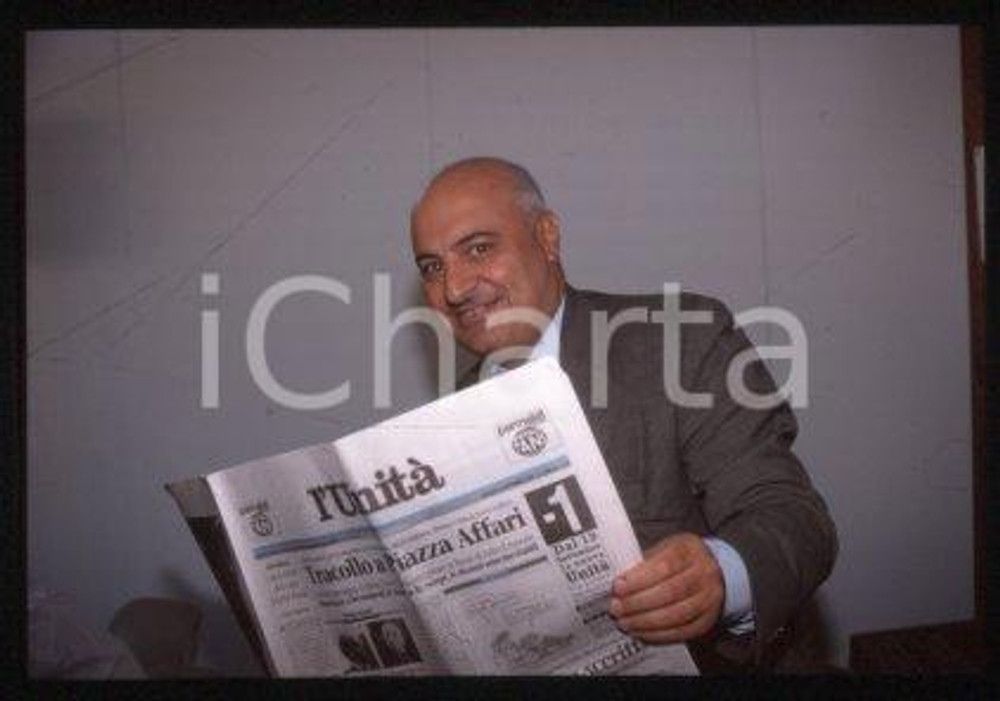 35mm vintage slide* 1998ca ITALY Co-director of "THE UNIT" Gianfranco TEOTINO 16