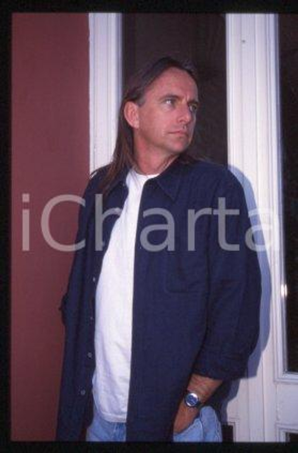 35mm vintage slide* 1996 VENICE Festival Australian film director Scott HICKS 1