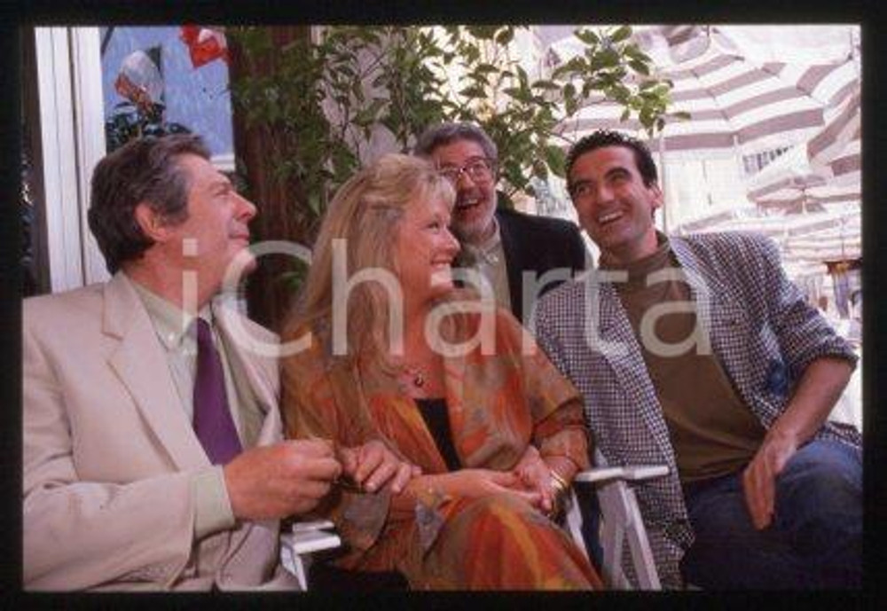 35mm vintage slide* 1989 CANNES Film Festival Marina VLADY & Massimo TROISI (21)