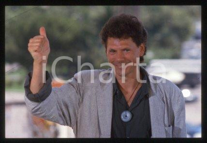 35mm vintage slide* 1983 CANNES - "A MEDIEVAL ODYSSEY" Actor Bruce LYONS (8)
