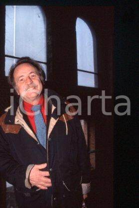 35mm vintage slide* 1999 ca FRANCE Portrait of writer journalist Régis DEBRAY 3