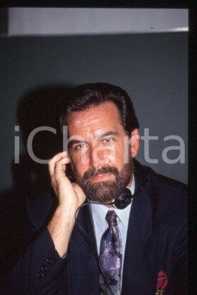 35mm vintage slide* 1992 ca ITALY Interreligious Affairs - Rabbi David ROSEN (1)