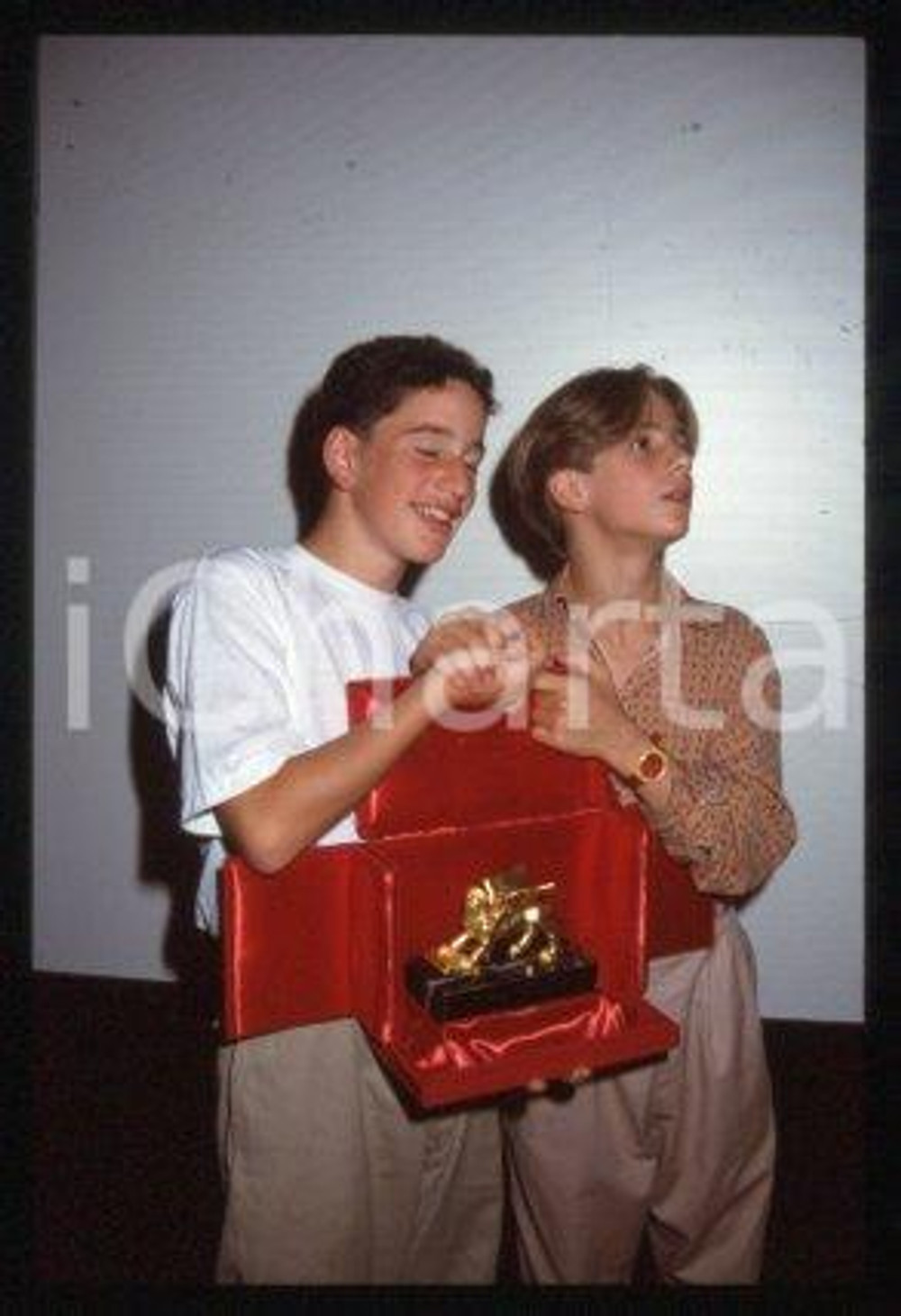 Raphael FEJTO Gaspard MANESSE - VENICE Film Festival 1987 *35mm vintage slide 17