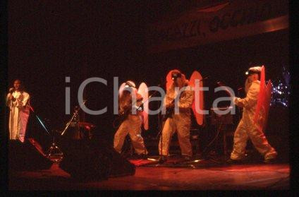 Leo ACRILICO - FANALE Band on a stage Rock 'n Roll 1992 ca *35mm vintage slide 4