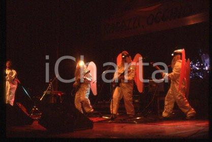 Leo ACRILICO - FANALE Band on a stage Rock 'n Roll 1992 ca *35mm vintage slide 6