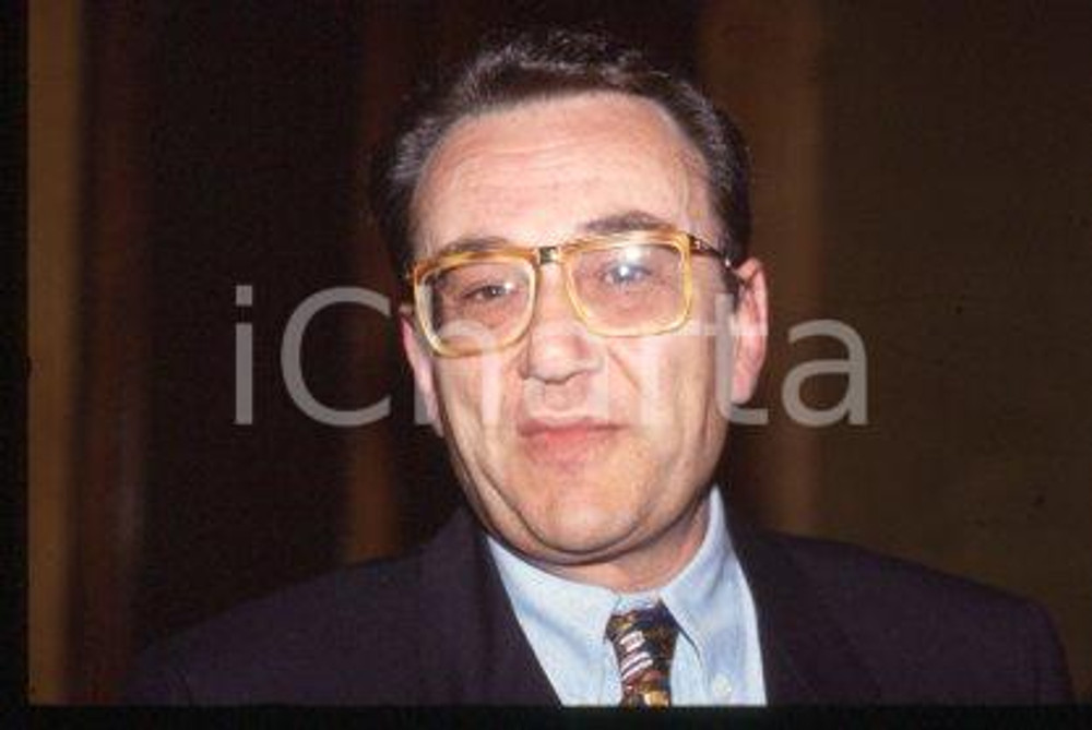 Nico NICETTO ITALY Portrait of a manager 1990 ca * 35 mm vintage slide 1